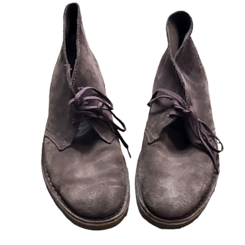 Clark Brown Suede Dress  Boots